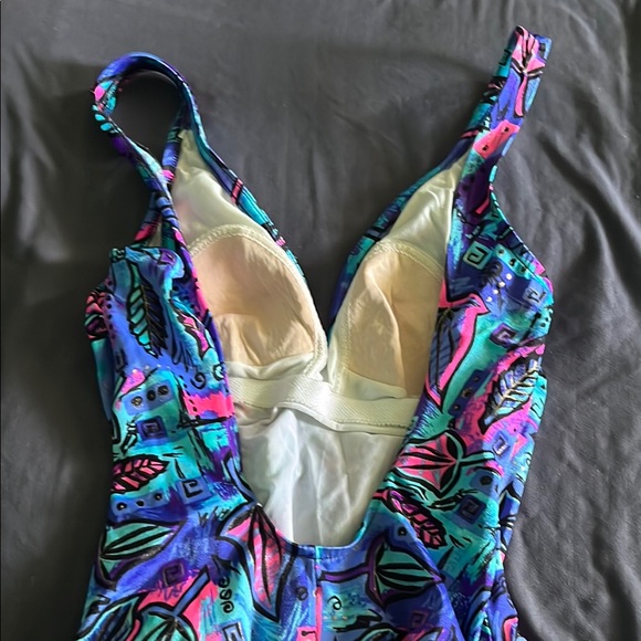 Colorful Patterned Swimsuit - Picture 3 of 5